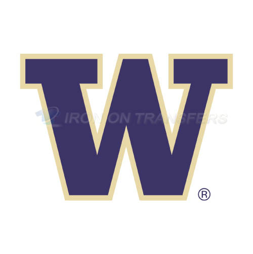 Washington Huskies Logo T-shirts Iron On Transfers N6896